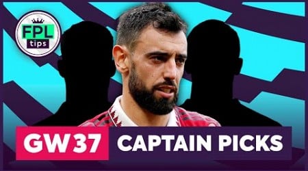 FPL GW37: CAPTAINCY PICKS | Fernandes vs Haaland | Double Gameweek 37 | Fantasy Premier League Tips