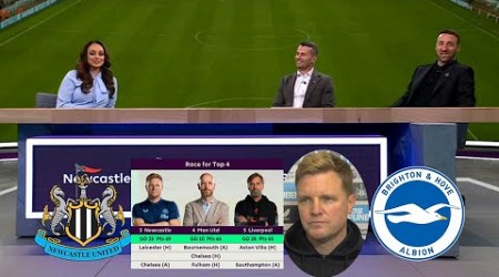 Newcastle vs Brighton 4-1 Will Newcastle Return To The Champions League? Eddie Howe Reaction