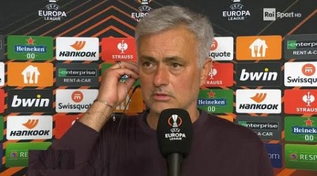 Le parole di Mourinho dopo Bayer-Roma (Europa League) 18/05/2023