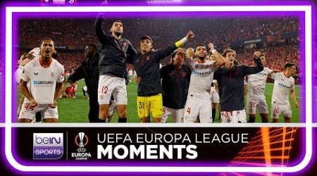 Sevilla CELEBRATES qualifying for 7th Europa League Final | UEL 22/23 Moments