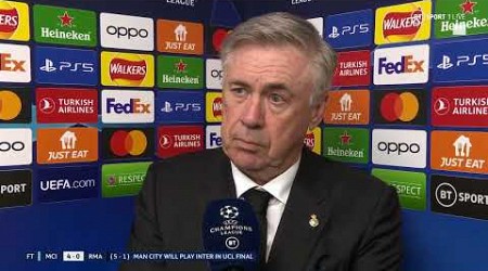 Carlo Ancelotti is gracious in defeat following Champions League exit