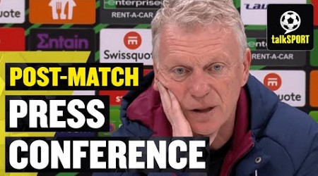 &quot;I had friends in that section.&quot; David Moyes on the trouble during West Ham&#39;s win over AZ Zlkmaar