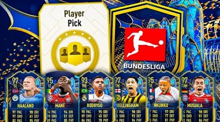 50x 90+ TOTS PLAYER PICKS &amp; BUNDESLIGA TOTS PACKS! 