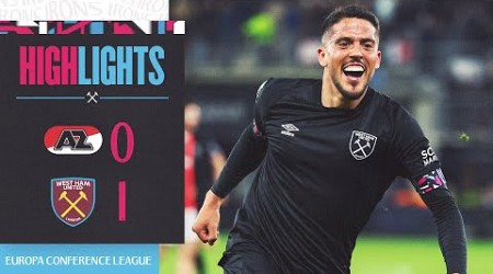 AZ Alkmaar 0-1 West Ham | Hammers Reach European Final! | Europa Conference League Highlights