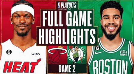 #8 Heat at #2 CELTICS | FULL GAME 2 HIGHLIGHTS | May 19, 2023