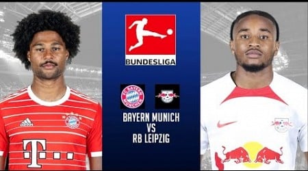 FIFA 23 - Bayern Munich vs RB Leipzig - Bundesliga Highlights - PS5™ Next-Gen Gameplay