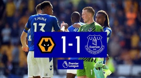 WOLVES 1-1 EVERTON | Premier League highlights