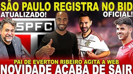 BOMBOU NO SPFC!!! ASSINA ATÉ 2026 | PAI DE EVERTON RIBEIRO AGITA A TORCIDA | LUCAS LIVRE NO MERCADO