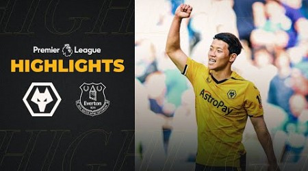 Hwang scores in final Molineux game of the season | Wolves 1-1 Everton | Highlights