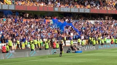 Yerry Mina 99th minute equaliser Vs Wolves (Wolves Vs Everton 2023)