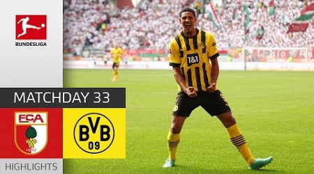 1 Win Away from the Title! | FC Augsburg - Borussia Dortmund 0-3 | Highlights | Bundesliga 2022/23