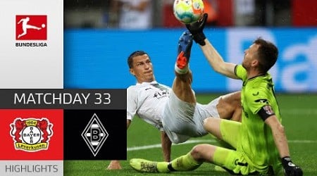 Crazy Final Minutes! | Bayer 04 Leverkusen - Borussia M&#39;gladbach 2-2 | Highlights | Bundesliga 22/23