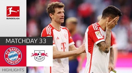 Bayern Slip in Title Race! | Bayern - RB Leipzig 1-3 | Highlights | Matchday 33 – Bundesliga 2022/23