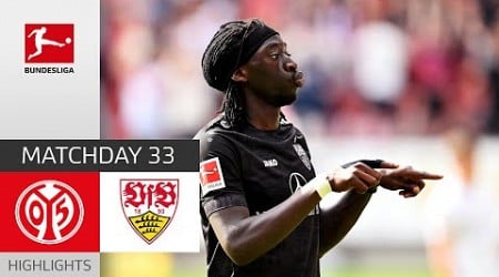 Stuttgart Stays Alive | 1. FSV Mainz 05 - VfB Stuttgart 1-4| Highlights | MD 33 – Bundesliga 2022/23