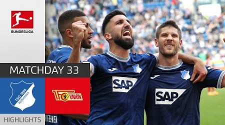 BIG Points For Hoffenheim | Hoffenheim - Union Berlin 4-2 | Highlights | Matchday 33 – Bundesliga