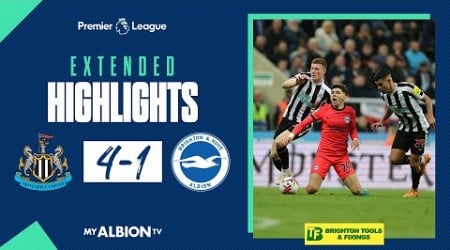 Extended PL Highlights: Newcastle 4 Albion 1