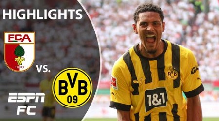 FC Augsburg vs. Borussia Dortmund | Bundesliga Highlights | ESPN FC