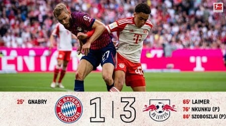 FC Bayern München vs. RB Leipzig | 1:3 Höhepunkte | Bundesliga - 33. Spieltag - 2022/2023