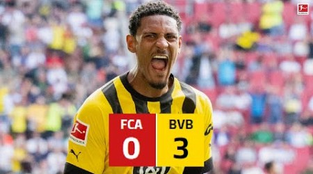 FC Augsburg vs. BVB Borussia Dortmund | 0:3 Höhepunkte | Bundesliga - 33. Spieltag - 2022/2023