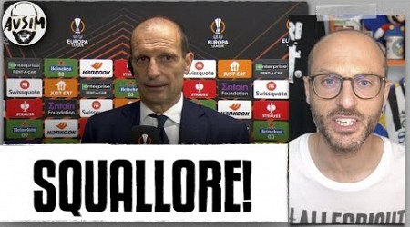 ALLEGRI SENZA VERGOGNA DOPO L&#39;ELIMINAZIONE DALL&#39;EUROPA LEAGUE ||| Avsim Zoom Siviglia-Juventus 2-1