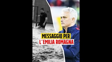 Roma in finale di Europa League, la dedica da brividi di Mourinho: “È per l’Emilia Romagna”