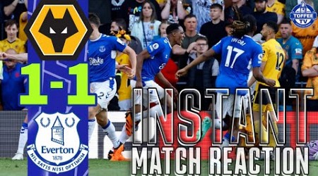 Wolverhampton Wanderers 1-1 Everton | Match Reaction