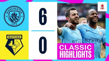 Classic Highlights! | Man City 6-0 Watford | 6 OF THE BEST!