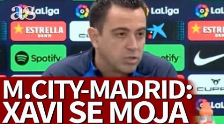 XAVI OPINA sobre el &#39;BAÑO&#39; del MANCHESTER CITY al REAL MADRID en CHAMPIONS | BARCELONA | Diario AS