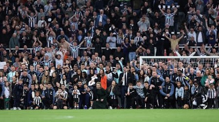 We Are Champions League! Lap of Honour after Newcastle United&#39;s Final Home Game of the Season