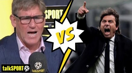 Simon Jordan gets into a FIERY DEBATE with this Spurs fan who BLAMES Levy for Conte&#39;s departure! 