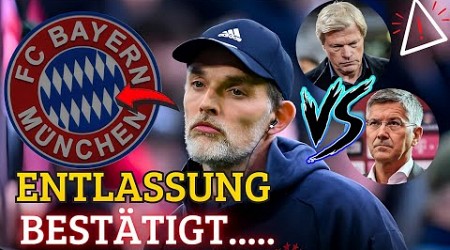 THOMAS TUCHEL WURDE GEKÜNDIGT, NACHDEM ER DIE NACHRICHTEN ZUR BUNDESLIGA BAYERN DE MÜNCHEN ÜBERGEBEN