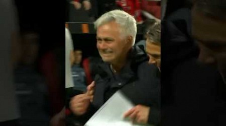 Jose Mourinho sheds some tears as he takes Roma to another European final 