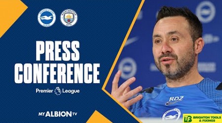 De Zerbi’s Man City Press Conference: Europa League, Pep Guardiola &amp; Levi Colwill