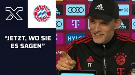 Tuchel scherzt mit Reporter! 