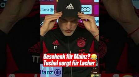 Tuchel scherzt über Geschenk für Mainzer Schützenhilfe gegen den BVB #shorts