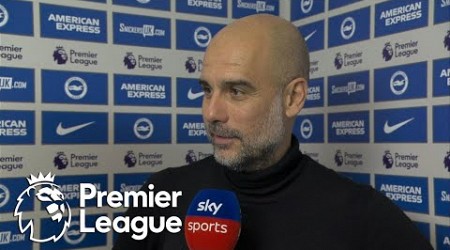 Pep Guardiola congratulates Brighton on Europa League | Premier League | NBC Sports