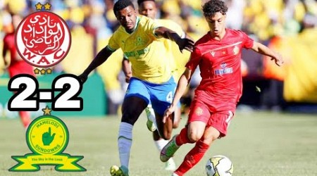 Caf champions League | Mamelodi Sundows 2-2 Wydad Casablanca Highlights and Goals