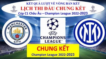 Lịch thi đấu trận chung kết cúp C1 Châu Âu - Champions league 2022-2023 #champions #c1