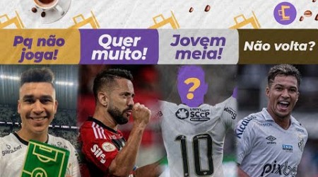 Mercado do Corinthians: Dois meias e um jovem caro l Pq Cantillo não joga l Mais de Everton Ribeiro