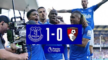 EVERTON 1-0 BOURNEMOUTH | Premier League highlights