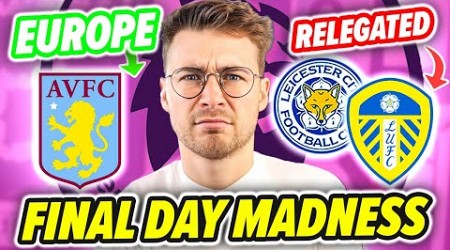 Everton SURVIVE &amp; Villa Qualify for EUROPE! | Premier League Final Day Reaction