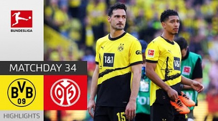 Dortmund Heartache As Title Slips Away | BVB - 1. FSV Mainz 05 | Highlights | MD 34 – Buli 2022/23