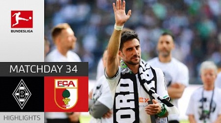 Stindl Farewell With A Win | Borussia M&#39;gladbach - FC Augsburg | Highlights | MD 34 Bundesliga 22/23