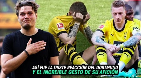 Así FUE la TRISTE REACCIÓN de los JUGADORES del DORTMUND tras PERDER la BUNDESLIGA, FINAL de INFARTO