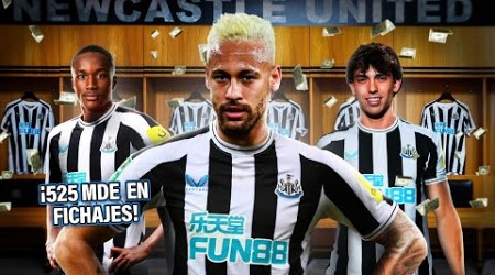 Los 11 GALÁCTICOS QUE QUIERE EL NEWCASTLE ESTE VERANO ¡525 MILLONES de EUROS EN FICHAJES!