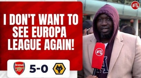 Arsenal 5-0 Wolves | I Don&#39;t Want To See Europa League Again! (@strictostrict)