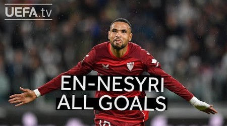 SEVILLA v ROMA | Youssef EN-NESYRI All #UEL GOALS