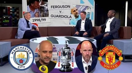 Manchester City vs Manchester United FA Cup Final | Pep And Erik ten Hag Battle