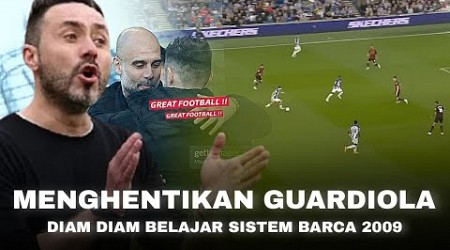 Dihentikan Oleh Sitemnya Sendiri, ..!! Respect Pep ke De Zerbi Usai Duel Taktik Brighton vs City