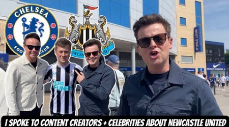 I met Ant and Dec before Newcastle United’s CHAMPIONS LEAGUE CELEBRATIONS !!!!!!!